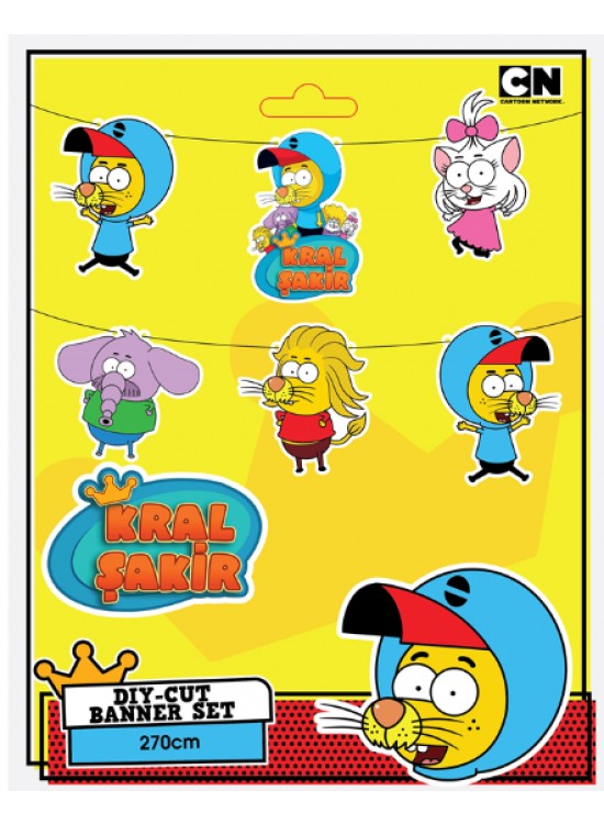 Kika Kral Şakir DIY-CUT Özel Kesim Banner Kika Kral Şakir DIY-CUT Özel Kesim Banner