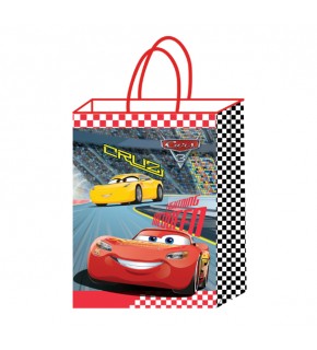 Kika Lisanslı Kağıt Poşet 18X24 12 Li Cars 3907