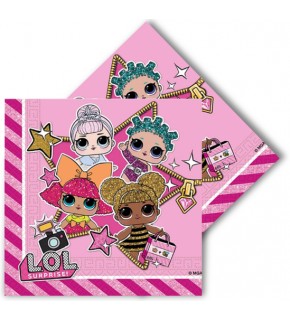 Kika Lol Glitterati Peçete 20 Li