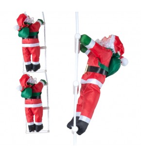 Kika Merdiven Tırmanan Noel Baba 105cm 2li