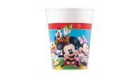 Kika Mickey Rock The House Bardak 200ml 8li Kika Mickey Rock The House Bardak 200ml 8li