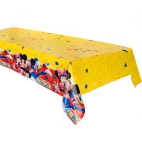Kika Mickey Rock The House Kağıt Masa Örtüsü