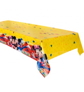 Kika Mickey Rock The House Kağıt Masa Örtüsü