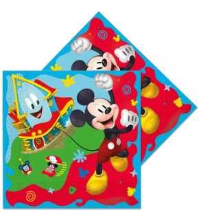 Kika Mickey Rock The House Peçete 33x33 20 Li