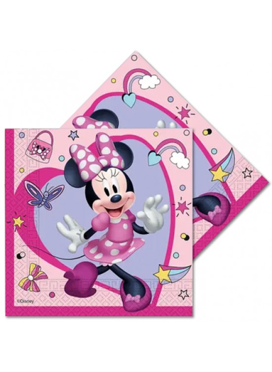 Kika Minnie Junior Peçete 33x33 20 Li