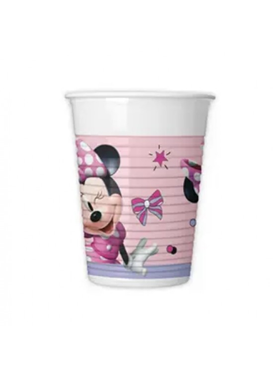 Kika Minnie Junior Plastik Bardak 200ml 8 Li