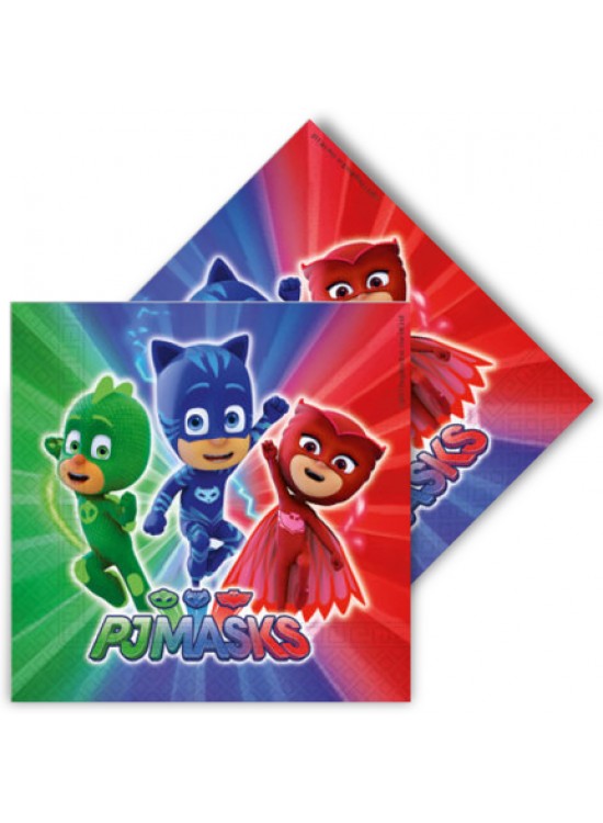 Kika PJ Masks Entertainment Peçete 20 Li