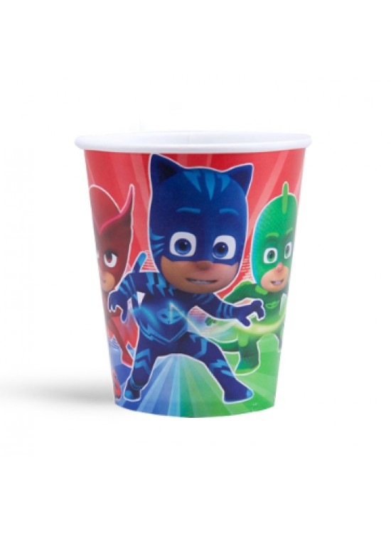 Kika PJ Masks Entertainment Plastik Bardak 200ml 8 Kika PJ Masks Entertainment Plastik Bardak 200ml 8