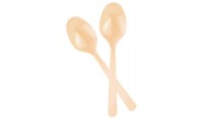 Kika Plastik Kaşık 25 Li -Krem-