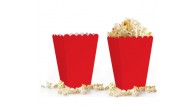Kika Popcorn Kutusu 8 Li Düz Kırmızı Kika Popcorn Kutusu 8 Li Düz Kırmızı
