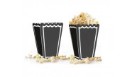 Kika Popcorn Kutusu 8 Li Düz Siyah Kika Popcorn Kutusu 8 Li Düz Siyah