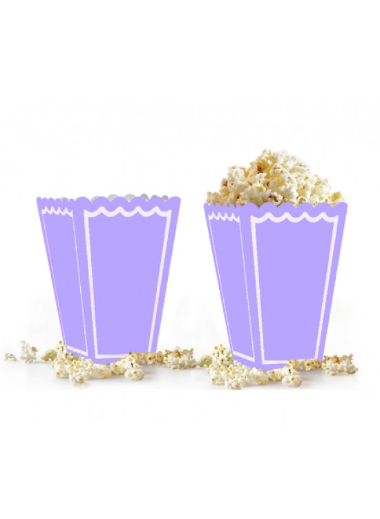 Kika Popcorn Kutusu 8 Li Makaron Lila Kika Popcorn Kutusu 8 Li Makaron Lila