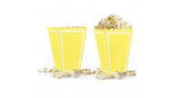 Kika Popcorn Kutusu 8 Li Makaron Sarı Kika Popcorn Kutusu 8 Li Makaron Sarı