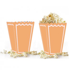 Kika Popcorn Kutusu 8 Li -Makaron Turuncu-