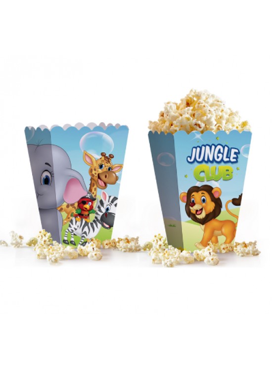 Kika Popcorn Kutusu Jungle Club Kika Popcorn Kutusu Jungle Club