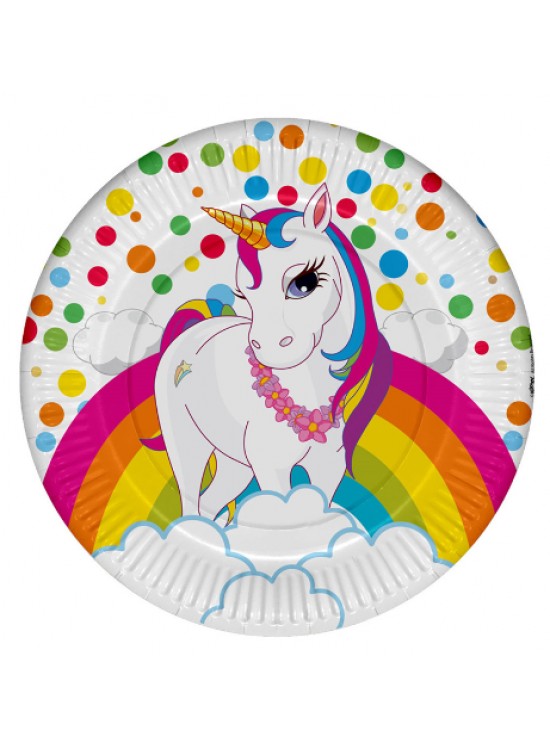 Kika Rainbow Unicorn Karton Tabak 23cm 8 Li