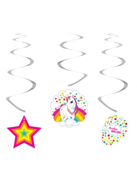 Kika Rainbow Unicorn Sarkıt Süs -SW06 -