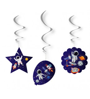 Kika Rocket Space Sarkıt Süs