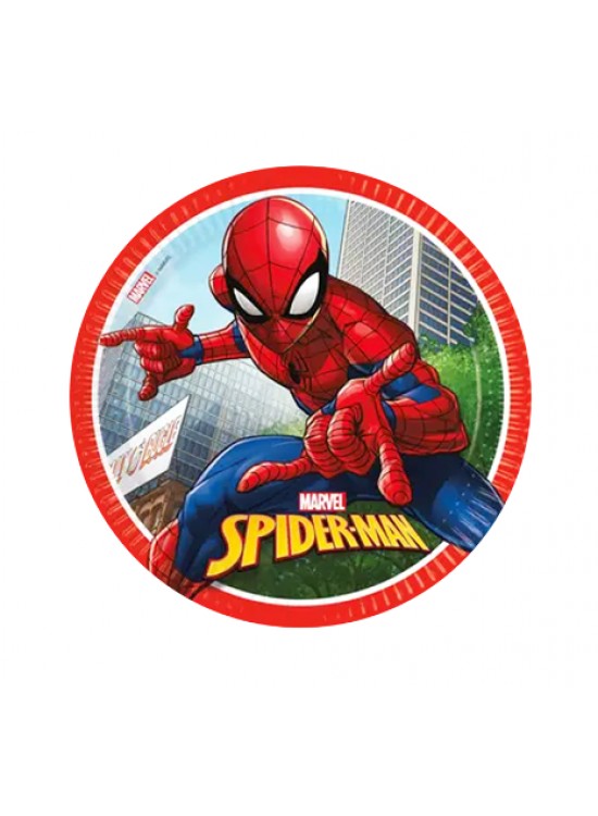 Kika Spiderman Crime Fighter Karton Tabak 23cm 8 L