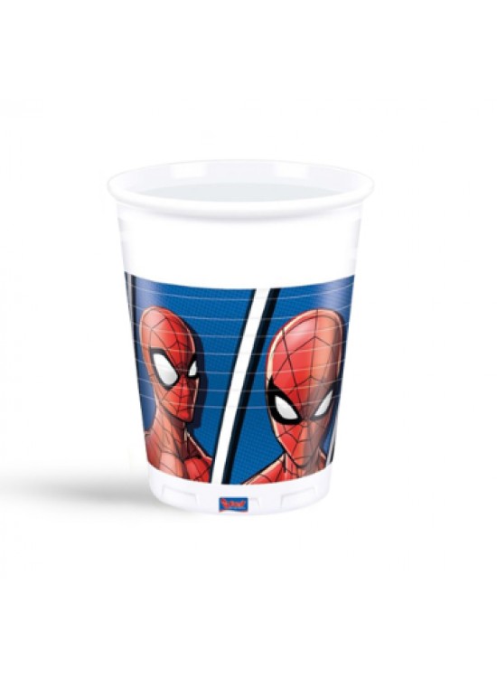 Kika Spiderman Team Up Plastik Bardak 200ml 8 Li Kika Spiderman Team Up Plastik Bardak 200ml 8 Li