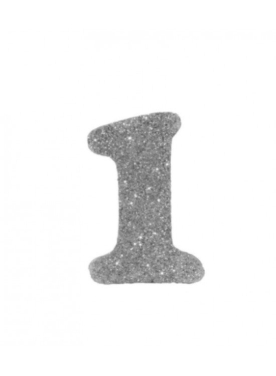 Kika Strafor Süs Rakam Gümüş -1- Kika Strafor Süs Rakam Gümüş -1-