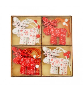 Kika Yılbaşı Ağaç Süsü -Ahşap Süsler- 2006785-1