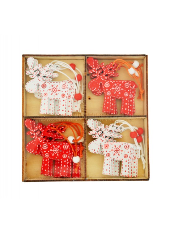 Kika Yılbaşı Ağaç Süsü -Ahşap Süsler- 2006785-1