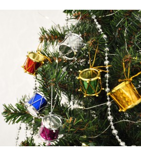 Kika Yılbaşı Ağaç Süsü Davullar 12li 2006784-5