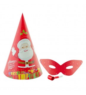 Kika Yılbaşı Kotyon Set (Şapka-Gözlük-Kaynana)