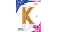 Kikajoy Harf Folyo Balon 40" Altın -K-