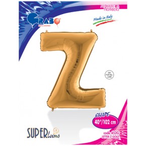 Kikajoy Harf Folyo Balon 40" Altın -Z-