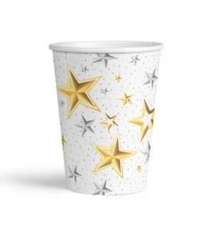 Kikajoy Karton Bardak Samanyolu 8 Li -Beyaz-