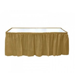 Kikajoy Masa Eteği 75x426cm -Altın-