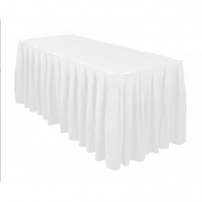 Kikajoy Masa Eteği 75x426cm -Beyaz