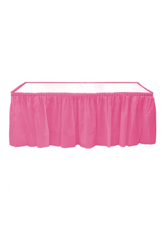 Kikajoy Masa Eteği 75x426cm -Pembe Kikajoy Masa Eteği 75x426cm -Pembe