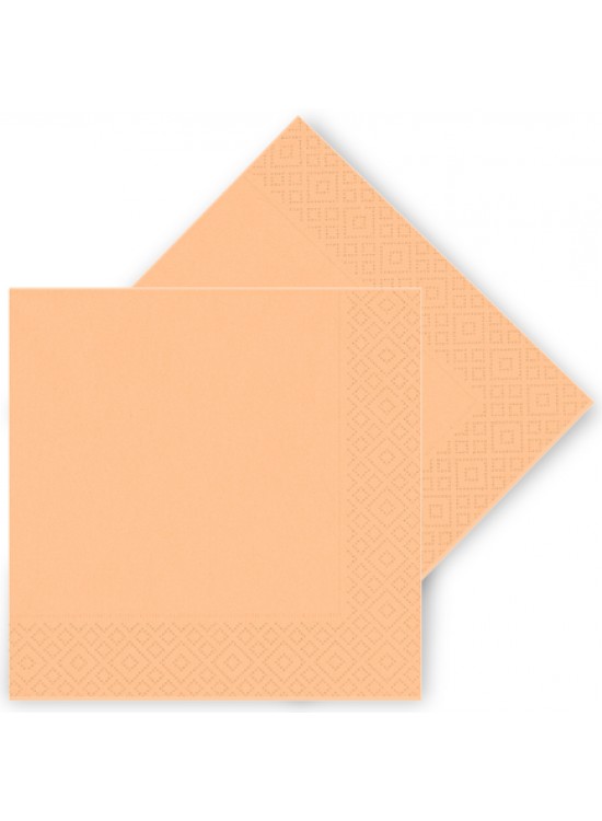 Kikajoy Peçete 33x33 16 Lı -Makaron Turuncu-