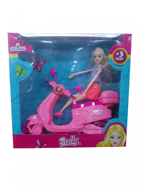 King Toys Bebekli Scooter