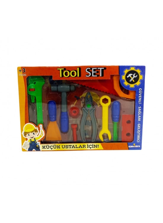 King Toys Kutulu Tamir Seti ENG-1097