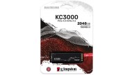 Kingston 2TB KC3000 7000MB-7000MB-S PCIe 4.0 NVMe M.2 SSD Disk SKC3000D-2048G