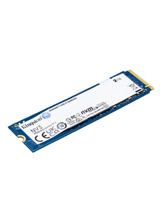 Kingston 2TB NV3 SNV3S-2000G 6000-5000MB-s PCI-Express 4.0 M.2 Ssd Disk Kingston 2TB NV3 SNV3S-2000G 6000-5000MB-s PCI-Express 4.0 M.2 Ssd Disk