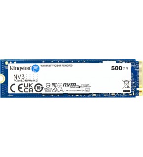 Kingston 500GB NV3 PCIe 4.0 NVMe M.2 2280 SSD Disk SNV3S-500G SSD Disk