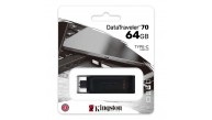 Kingston DT70 64GB USB-C 3.2 Gen 1 Type-C Flash Bellek
