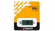 Kingston DTDEG2-128GB 128GB USB-A + USB-C 3.2 Gen 1 DataTraveler DuoG2 Flash Bellek Kingston DTDEG2-128GB 128GB USB-A + USB-C 3.2 Gen 1 DataTraveler DuoG2 Flash Bellek