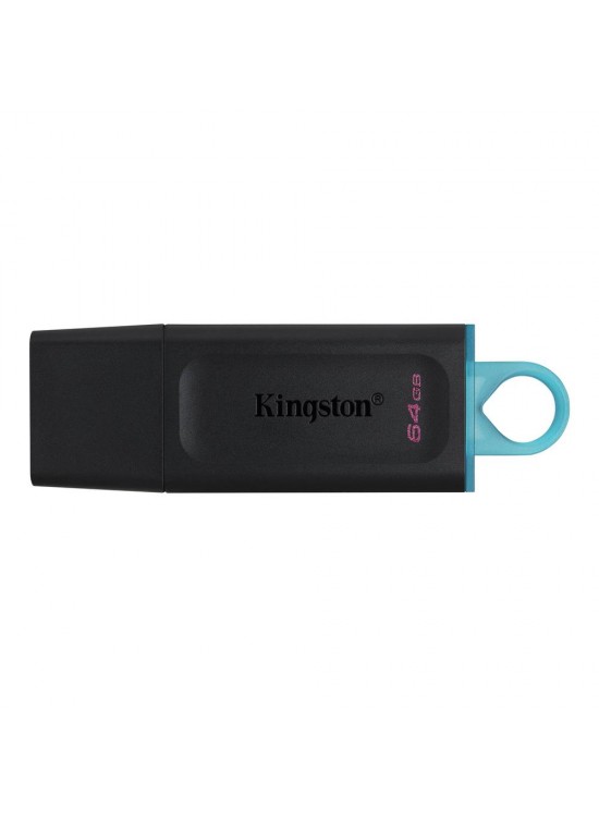 Kingston DTX-64GB 64GB USB3.2 Gen 1 DataTraveler Exodia (Black + Teal) Flash Bellek Kingston DTX-64GB 64GB USB3.2 Gen 1 DataTraveler Exodia (Black + Teal) Flash Bellek