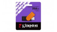 Kingston DTXS-256GB 256GB Portable USB 3.2 Gen1 DataTraveler ExodiaS (Black-Orange) Flash Bellek Kingston DTXS-256GB 256GB Portable USB 3.2 Gen1 DataTraveler ExodiaS (Black-Orange) Flash Bellek
