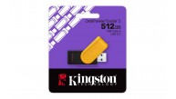 Kingston DTXS-512GB 512GB Portable USB 3.2 Gen1 DataTraveler ExodiaS (Black-Yellow) Flash Bellek Kingston DTXS-512GB 512GB Portable USB 3.2 Gen1 DataTraveler ExodiaS (Black-Yellow) Flash Bellek