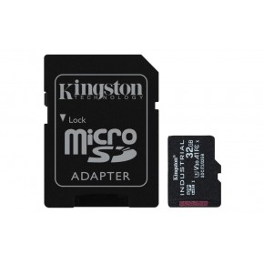 Kingston SDCIT2-32GB 32GB microSDHC Industrial C10 A1 pSLC Card + SD Adapter Hafıza Kartı