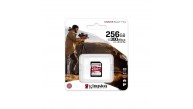 Kingston SDR2-256GB Canvas React Plus SDXC UHS-II 300R-260W U3 V90 for Full HD-4K-8K Hafıza Kartı
