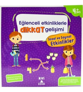 Kivi Çocuk Eğlenceli Etkinliklerle Dikkat Gelişimi Sözel Ve Sayısal  Etkinlikler