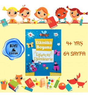 Kivi Çocuk Etkinlikli Boyama Eğlenceli Etkinliklerle